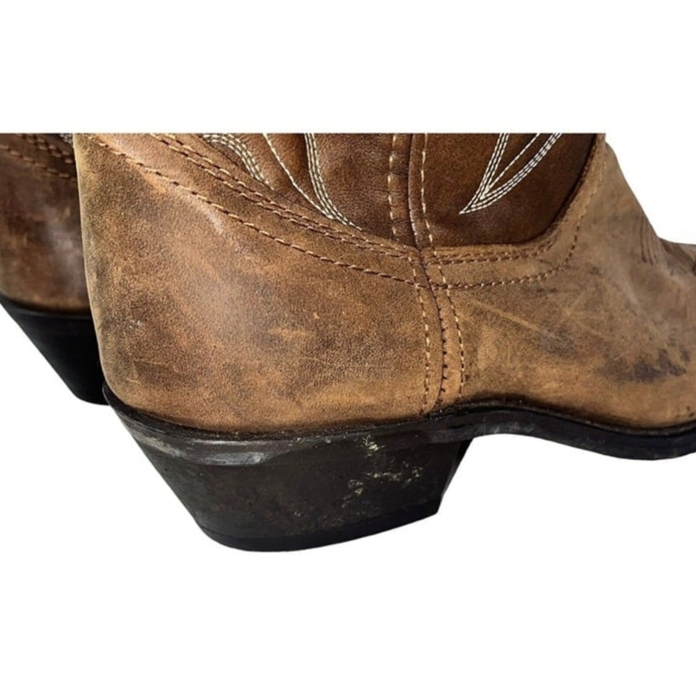 Brown Laredo Western Cowboy Boots 8 - Picture 4 of 8